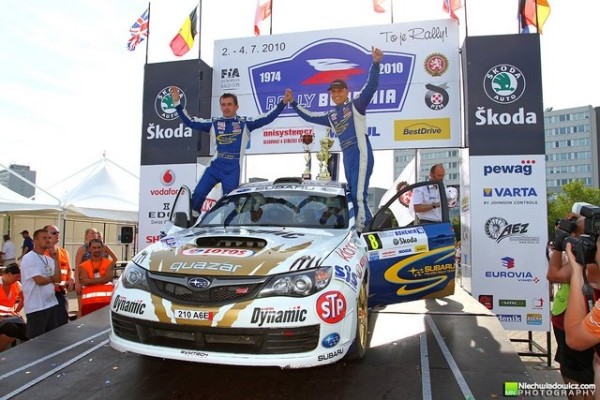 Trzecie miejsce w Rajdzie Bohemia