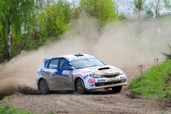 Załoga Kajetanowicz/Baran liderem po 1 pętli Rajdu LOTOS