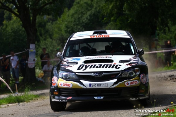 Kajetan Kajetanowicz i Jarek Baran – załoga LOTOS Dynamic Rally Team – przed Rajdem Dolnośląskim