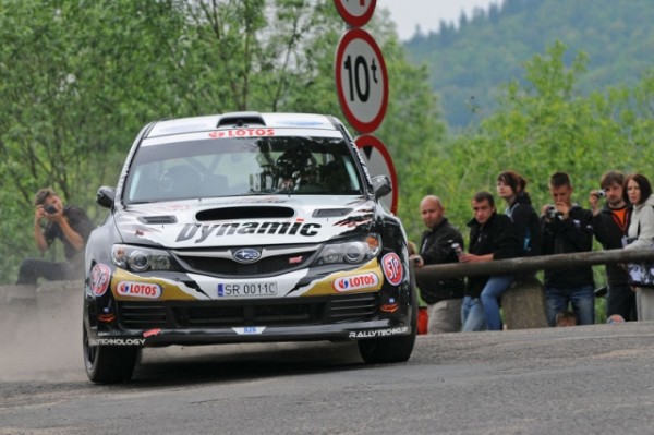 Kajetanowicz i Baran na 2 miejscu po 1. pętli Rajdu Karkonoskiego